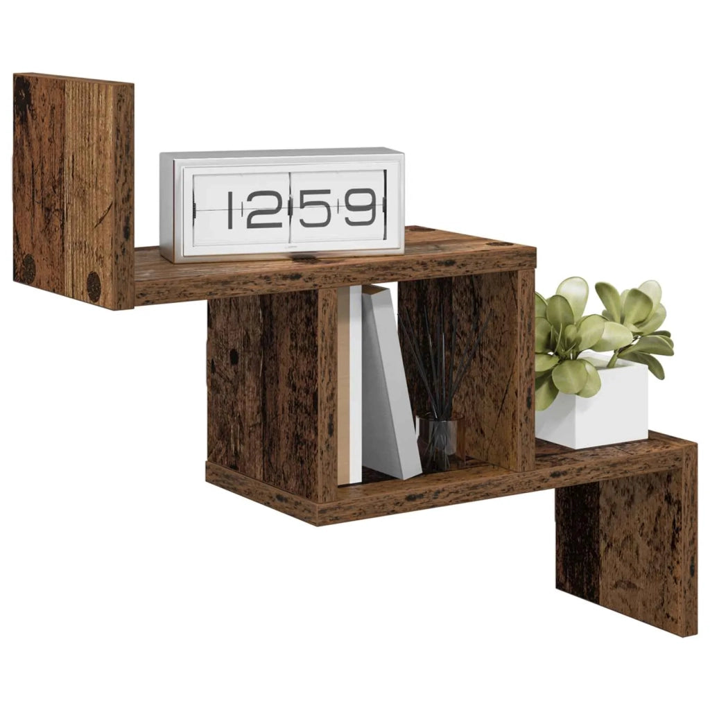Scaffale da parete Legno antico 48 x 15 x 42 cm 8012242