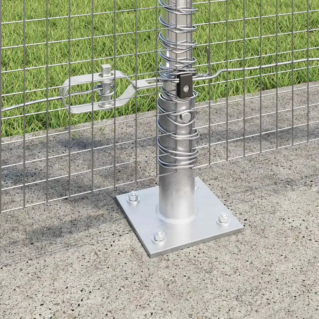 Palo della recinzione Argento 25 x 1,2 m (rete da 19 x 19 mm)