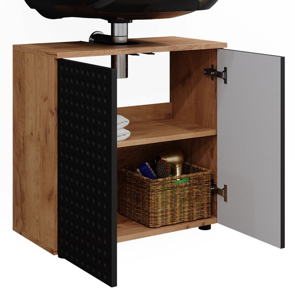 Vicco Mobiletto Antracite puntinato 30 x 59 cm