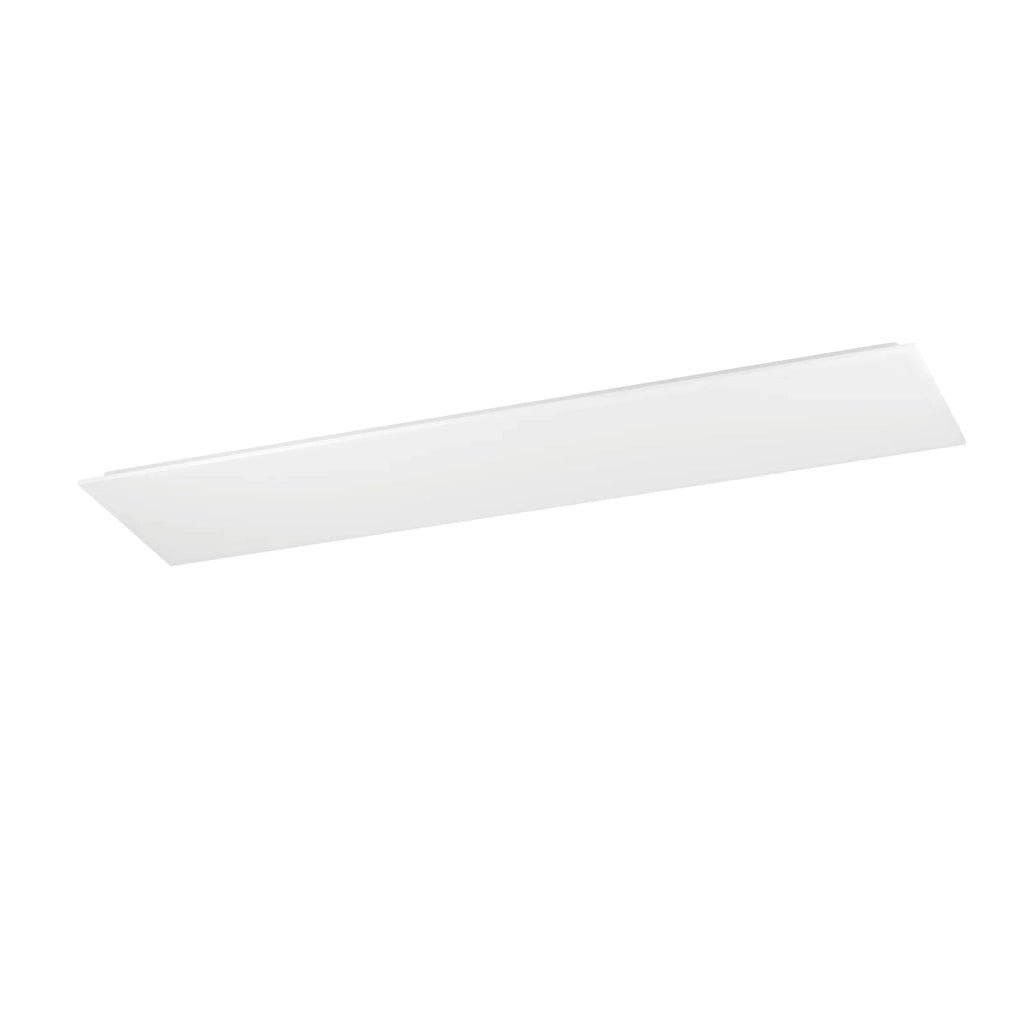 Plafoniera Contemporanea Moradillo Acciaio Bianco Plastica Led 33W 4300Lm Ip20