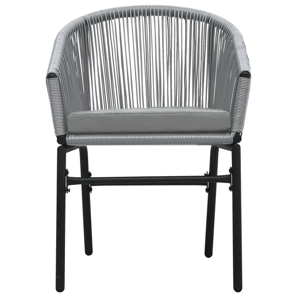 Set Mobili da Pranzo da Giardino 9 pz Antracite cod mxl 39402