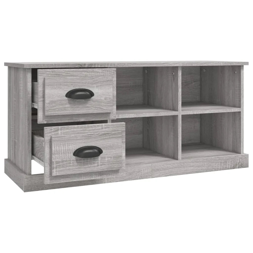 Mobile TV | Armadietto TV | Mobile Porta TV Grigio Sonoma 102x35,5x47,5cm Legno Multistrato