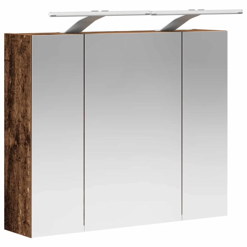 Mobiletto per specchio da bagno Legno vecchio 60 x 14,5 x 50 cm