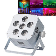 Trade Shop - Smartbat Par Led Wireless A Batteria 6x18w Led Da 6 Colori 6in1 Rgbwa Uv -