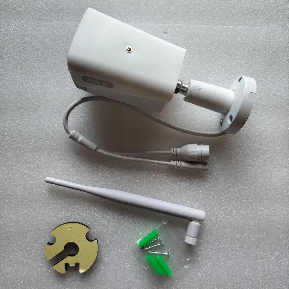 Trade Shop - Telecamera Di Rete Ip Wireless Panoramica Da Esterno Compatibile Con Nvr Q-sx001 -