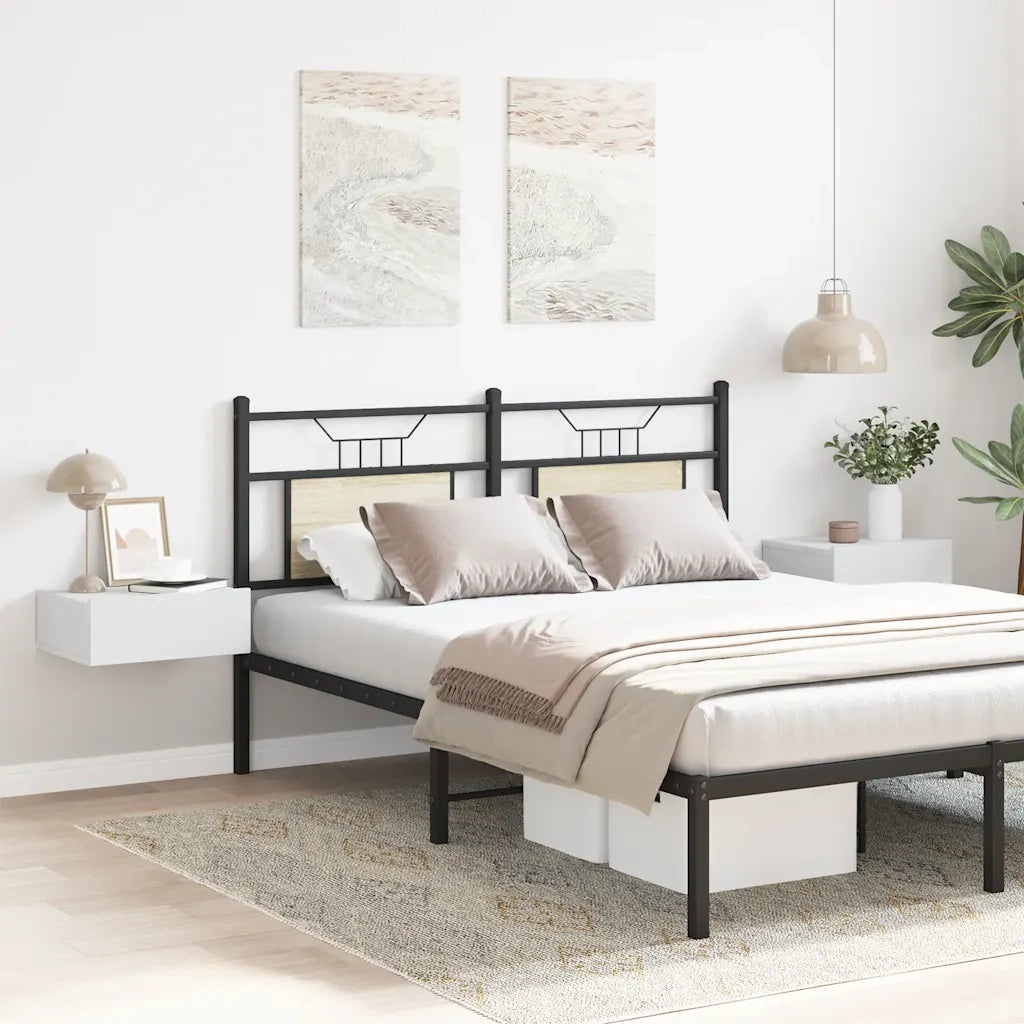 Comodini Pensili 2 pz-Set di 2 Tavolino da notte Bianchi 40x30x15 cm in Legno Multistrato