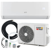 Condizionatore e riscaldatore inverter senza condotti con kit di installazione, Condizionatore d¡¯aria mini split da 12000 BTU-Condizionatori aria