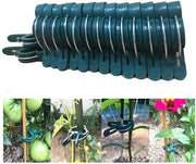 Clips per piante - 60 pezzi - Clips grandi/piccoli - In plastica - Fissaggio per piante da serra - Giardinaggio - Stabilità per piante - Aiuto per piante