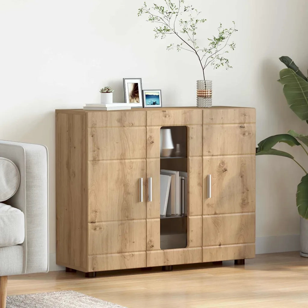 Credenza-Buffet-Armadio da cucina rovere artigianale 55,5 x 29 x 100 cm