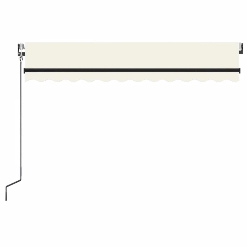 Tenda da Sole Automatica LED e Sensore Vento 350x250 cm Crema cod mxl 57835