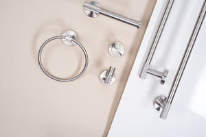 Portasciugamano Da Bagno 6606a Modern Brush Nickel