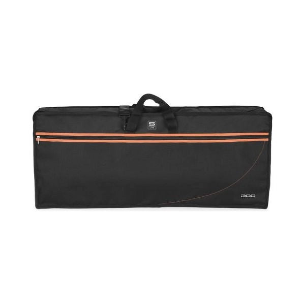 Custodia tastiera stefy line kb300 88 132 serie 300 black e orange