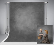 Telaio di sfondo per fotografia di studio di 2 x 2 m in colore scuro grigiastro