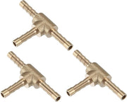 Connettore T a 3 vie in rame 3 pezzi 4 mm 0,16
