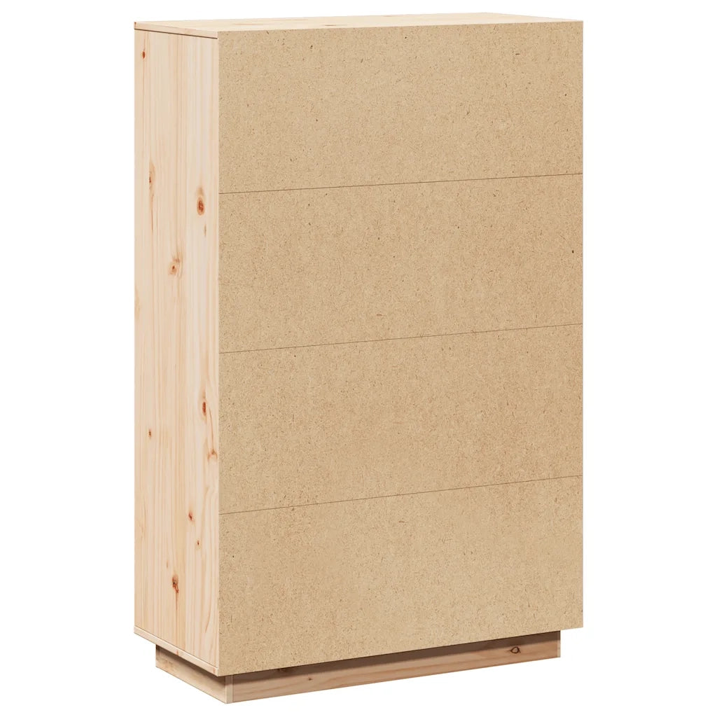 Credenza 74x35x117 cm in Legno Massello di Pino cod mxl 15017