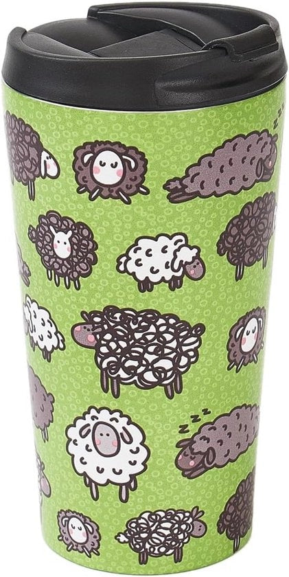 Tazza termica riciclabile - Acciaio inossidabile senza fessure con isolamento (330ml)