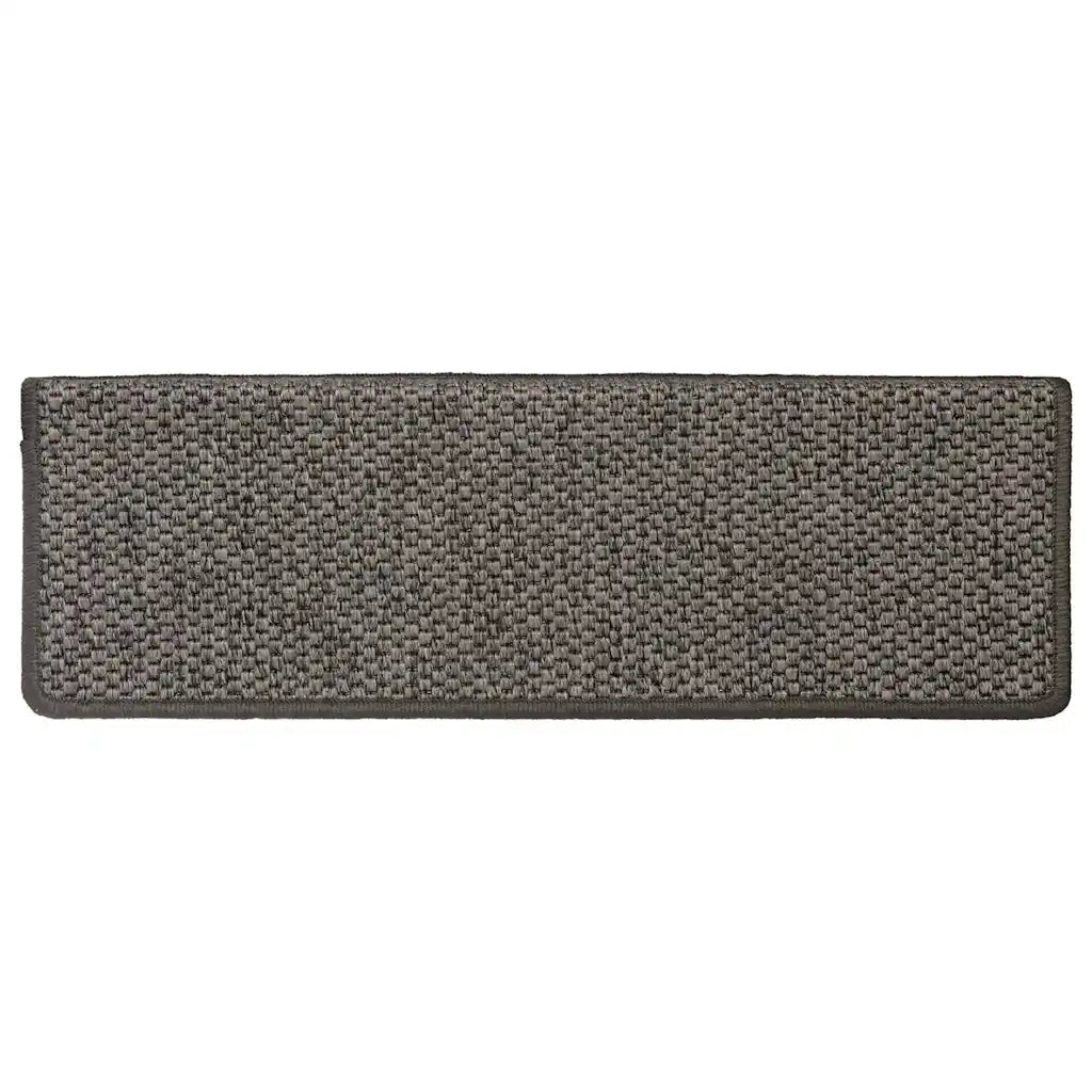 Tappeti Adesivi per Scale Sisal 30 pz | Gradini per Scale 65x21x4cm Grigio e Beige