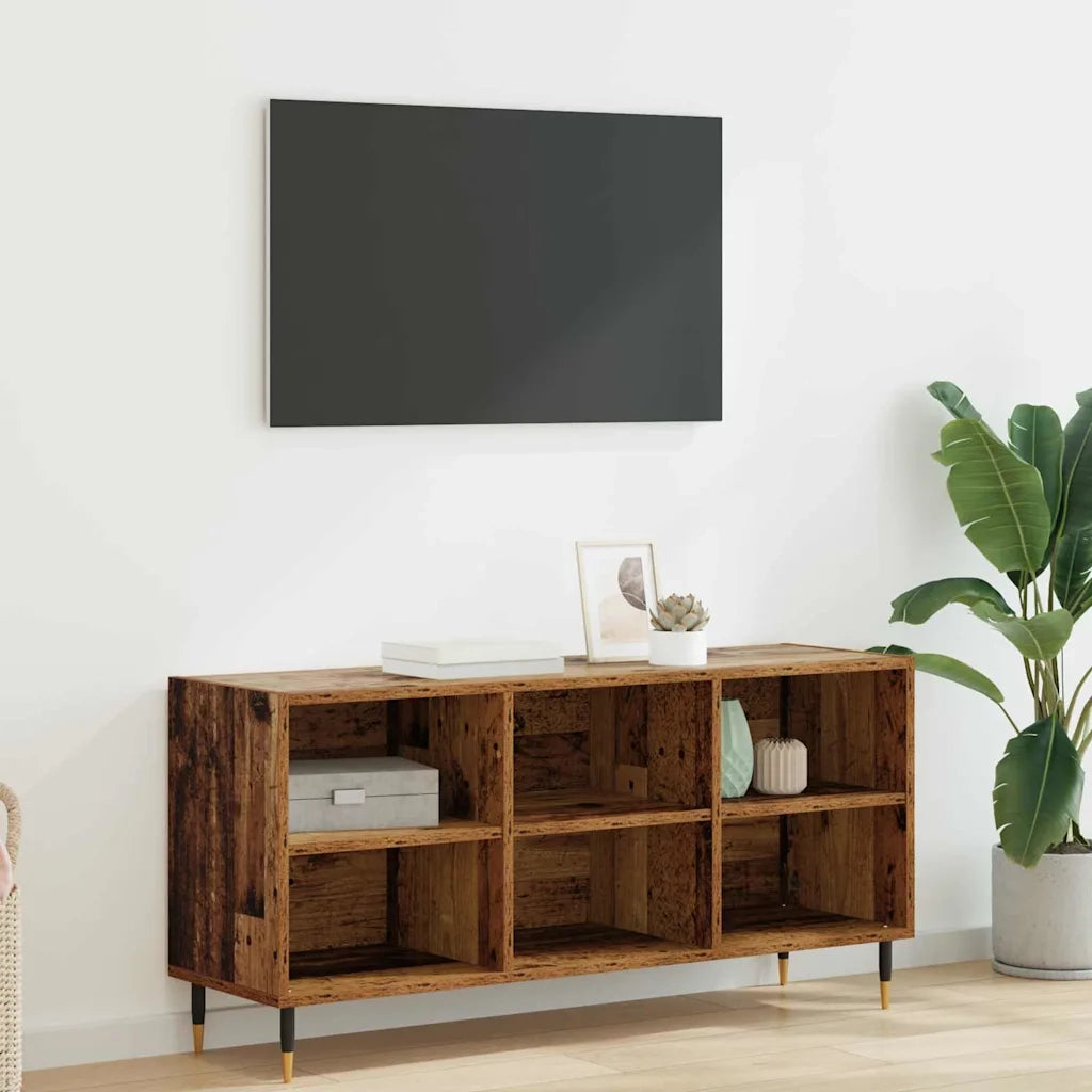 Mobile TV-Credenza per TV-Console TV Legno vecchio 103,5 x 30 x 50 cm Legno multistrato 101692