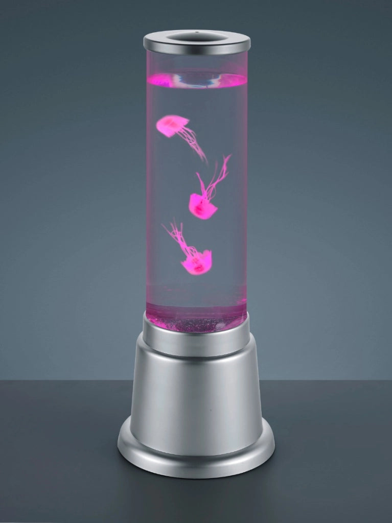 Lampada da tavolo JELLY RL argento acrilico LED 6W RGB
