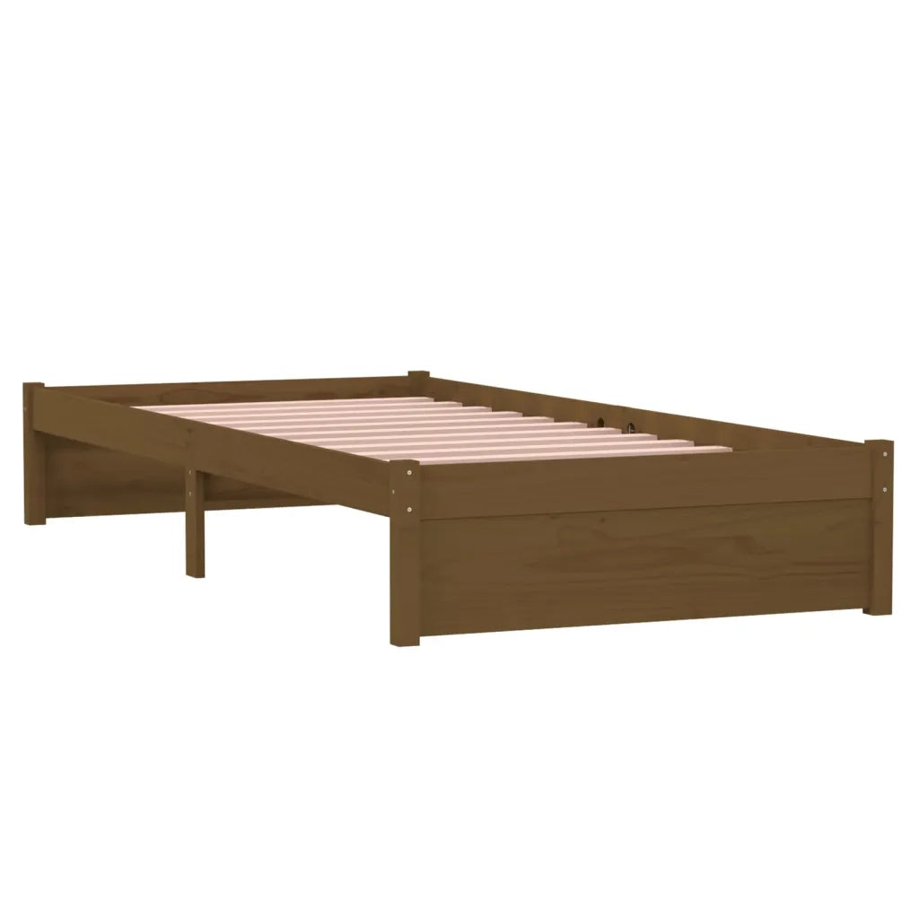 Giroletto Ambra in Legno Massello 90x190 cm Single