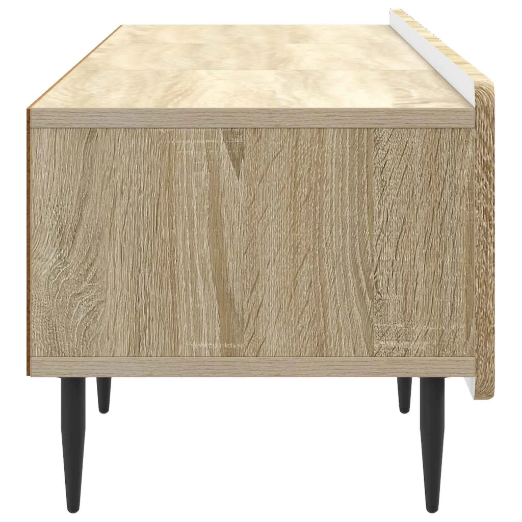 Mobile TV Rovere Sonoma 147 x 34,5 x 32 cm Legno ingegnerizzato 894477