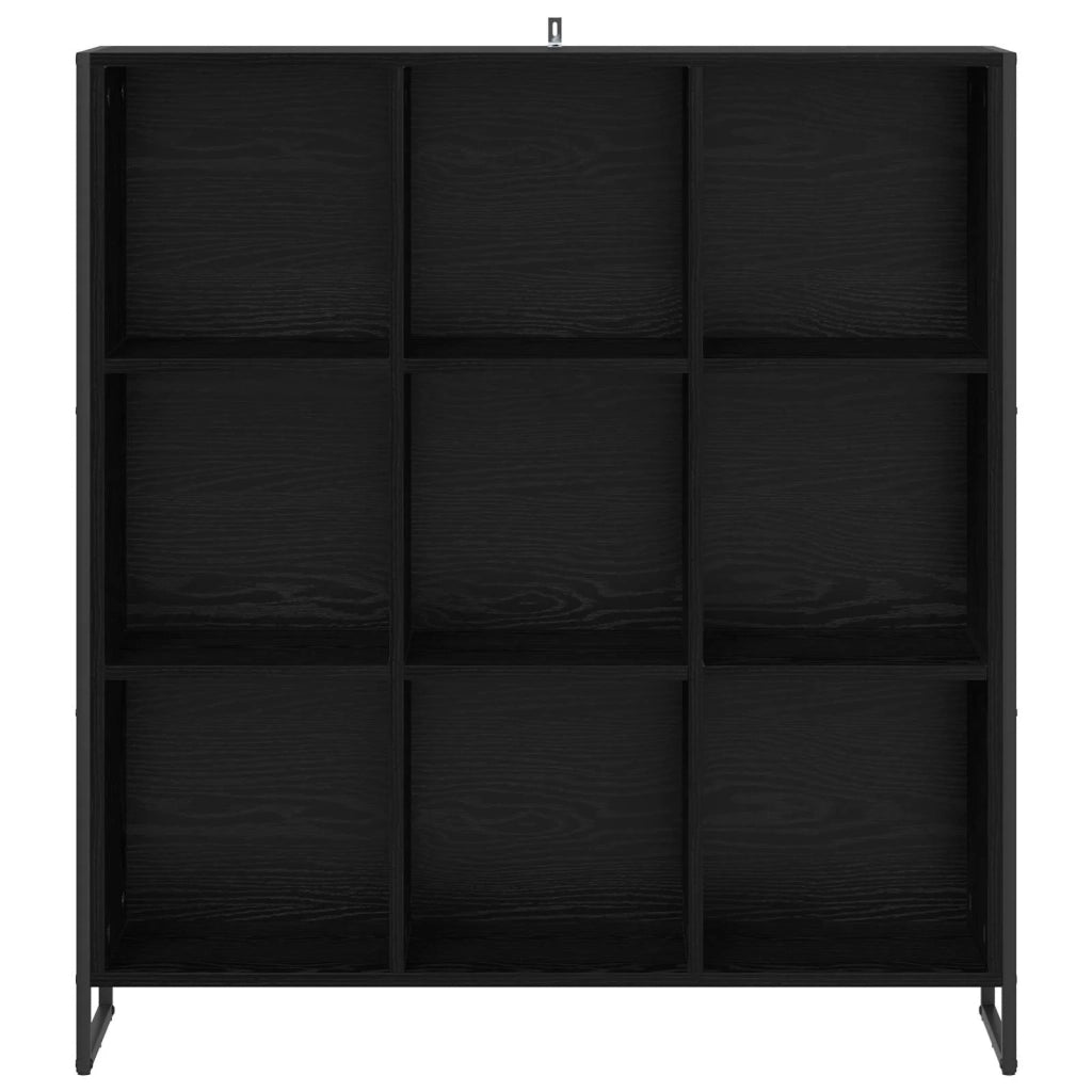 Armadio per Libri Rovere Nero 99.5 x 30 x 108.5 cm 886522