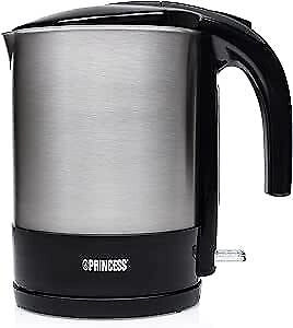 Princess 236039 Bollitore Elettrico 1.7 L 2200 W Acciaio Inox Base Girevole 360° Spegnimento Automatico colore Nero