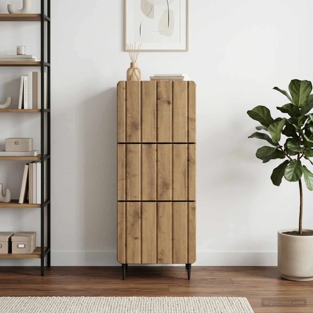 Mobile con Cassetti 33 x 34,5 x 92 cm Legno ingegnerizzato 894394