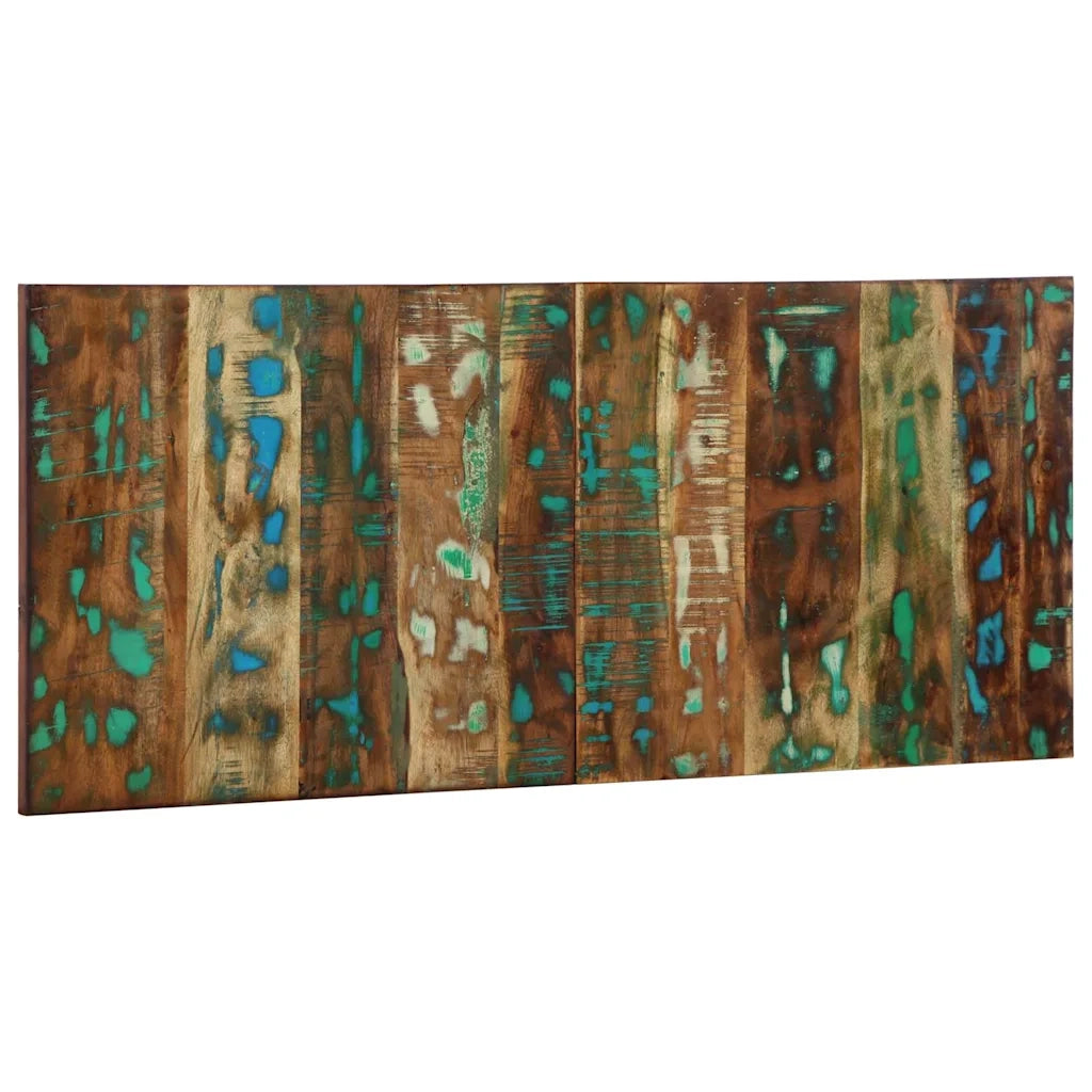 Testiera Multicolore 120 cm in Legno Massello Recupero 4017492