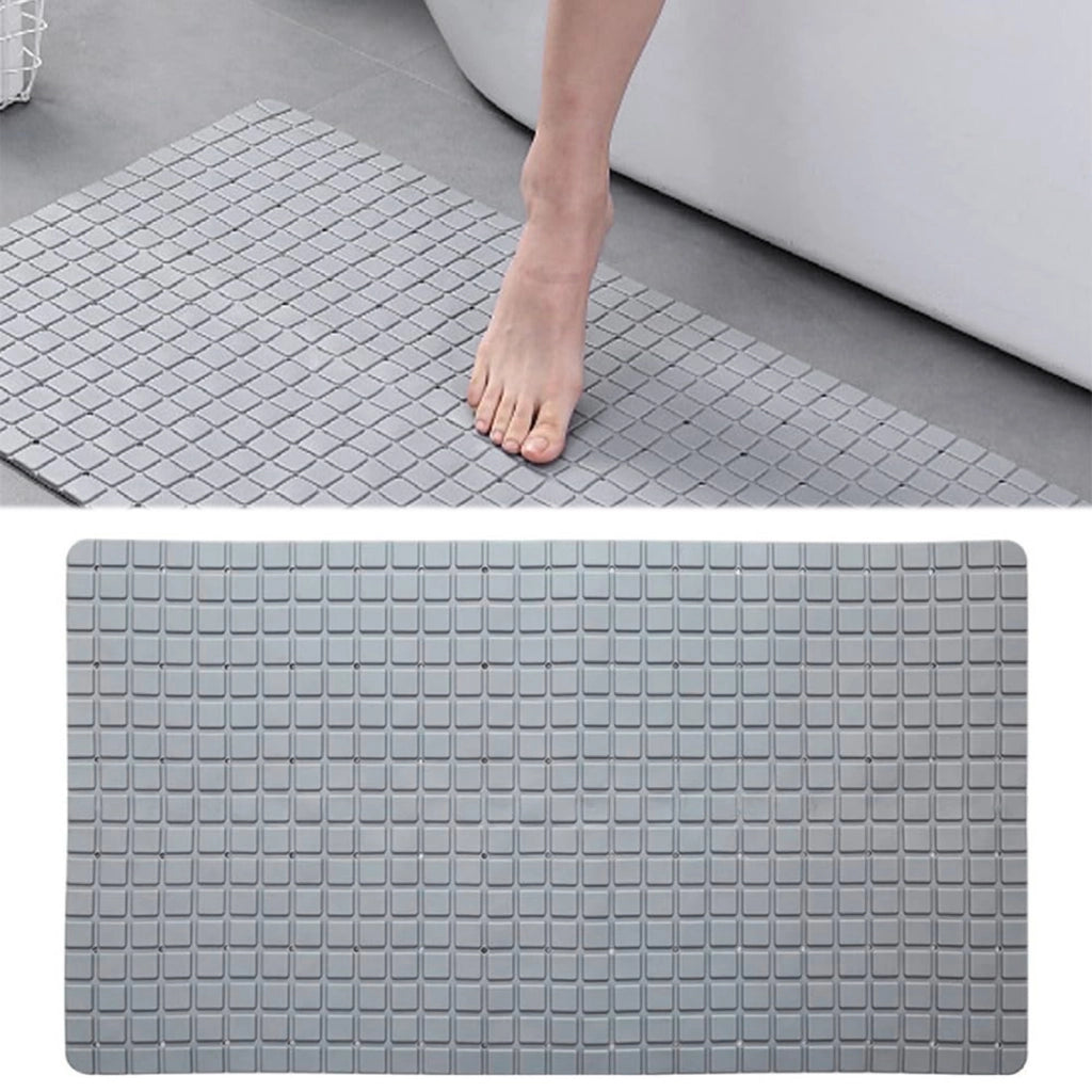 Tappetino antiscivolo per vasca e doccia grigio scuro 40x70 cm