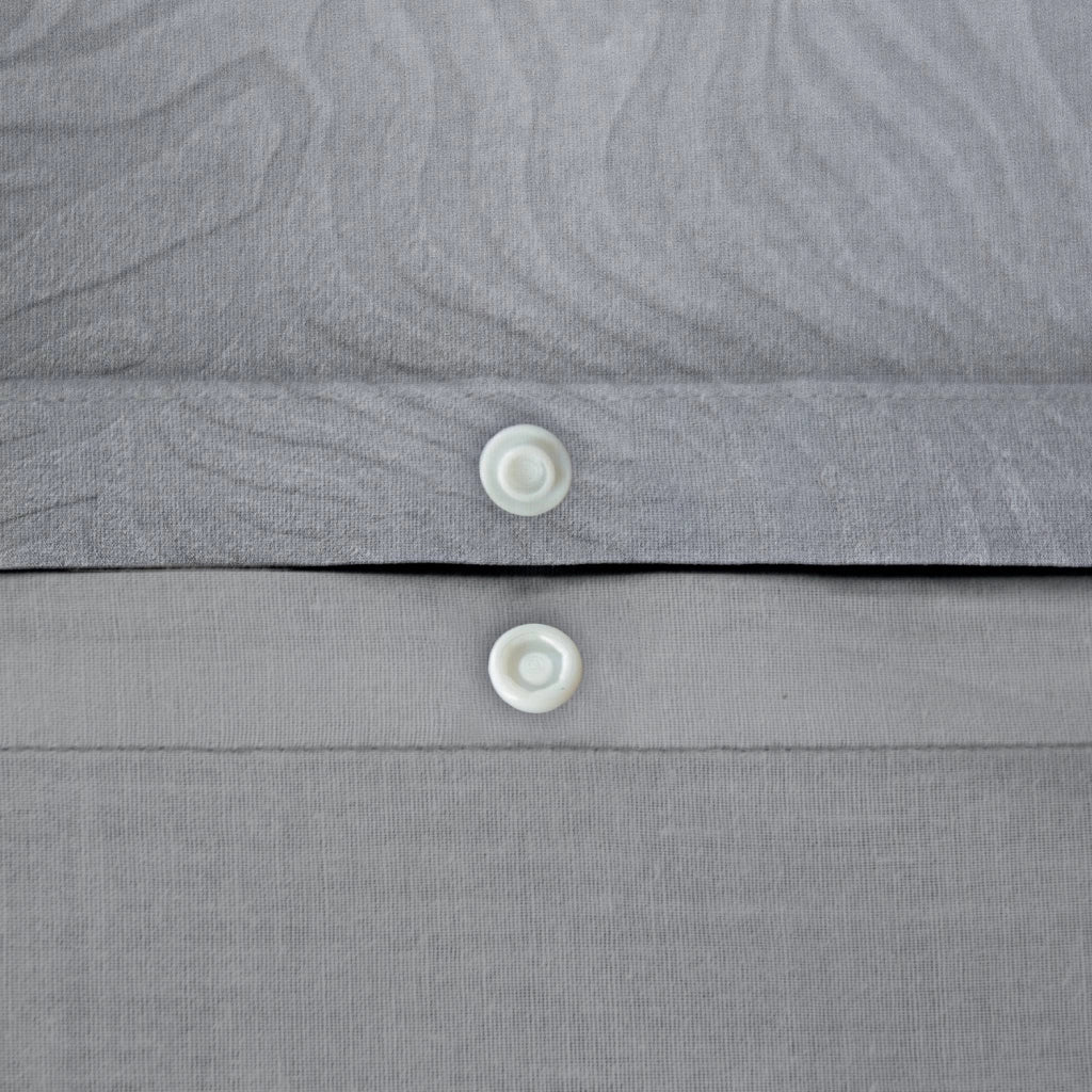 Completo letto in poliestere reversibile stampato zebrato 2 posti