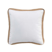 CUSCINO SFODERABILE FILETTO   40X40 Bianco