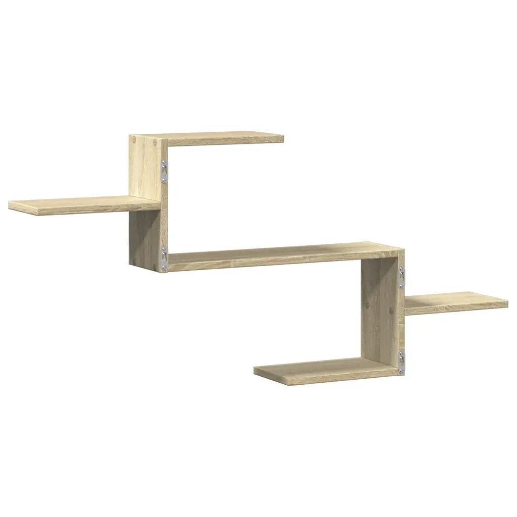 Scaffale a Parete Rovere Sonoma 104x15x49 cm in Truciolato 853202