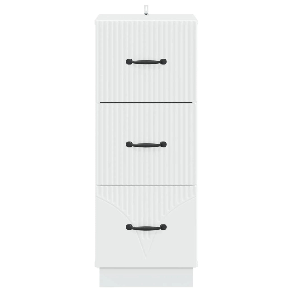 Mobile con Cassetti Bianco 33 x 34,5 x 87 cm 895305