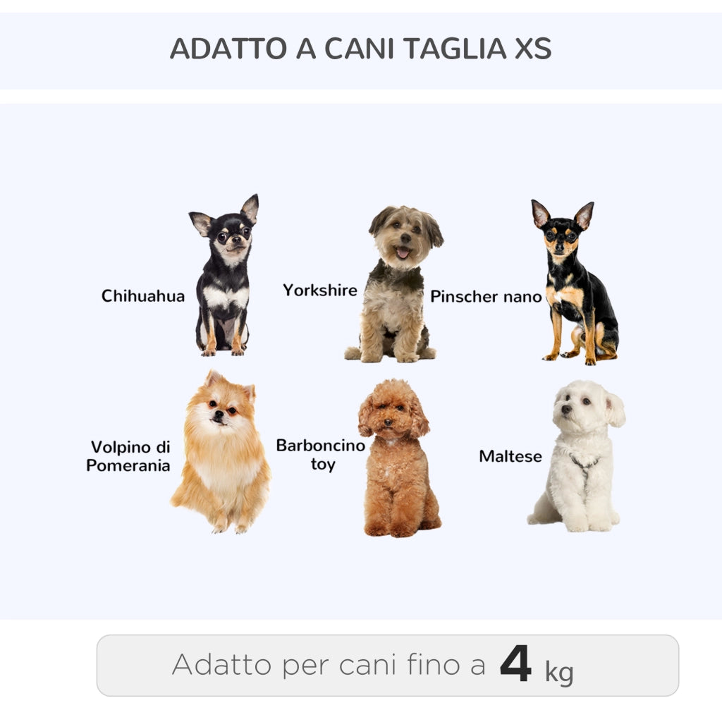 Trasportino Zaino 2 in 1 per Cani e Gatti ¨C zephmum ¨C 42x25x55cm Blu