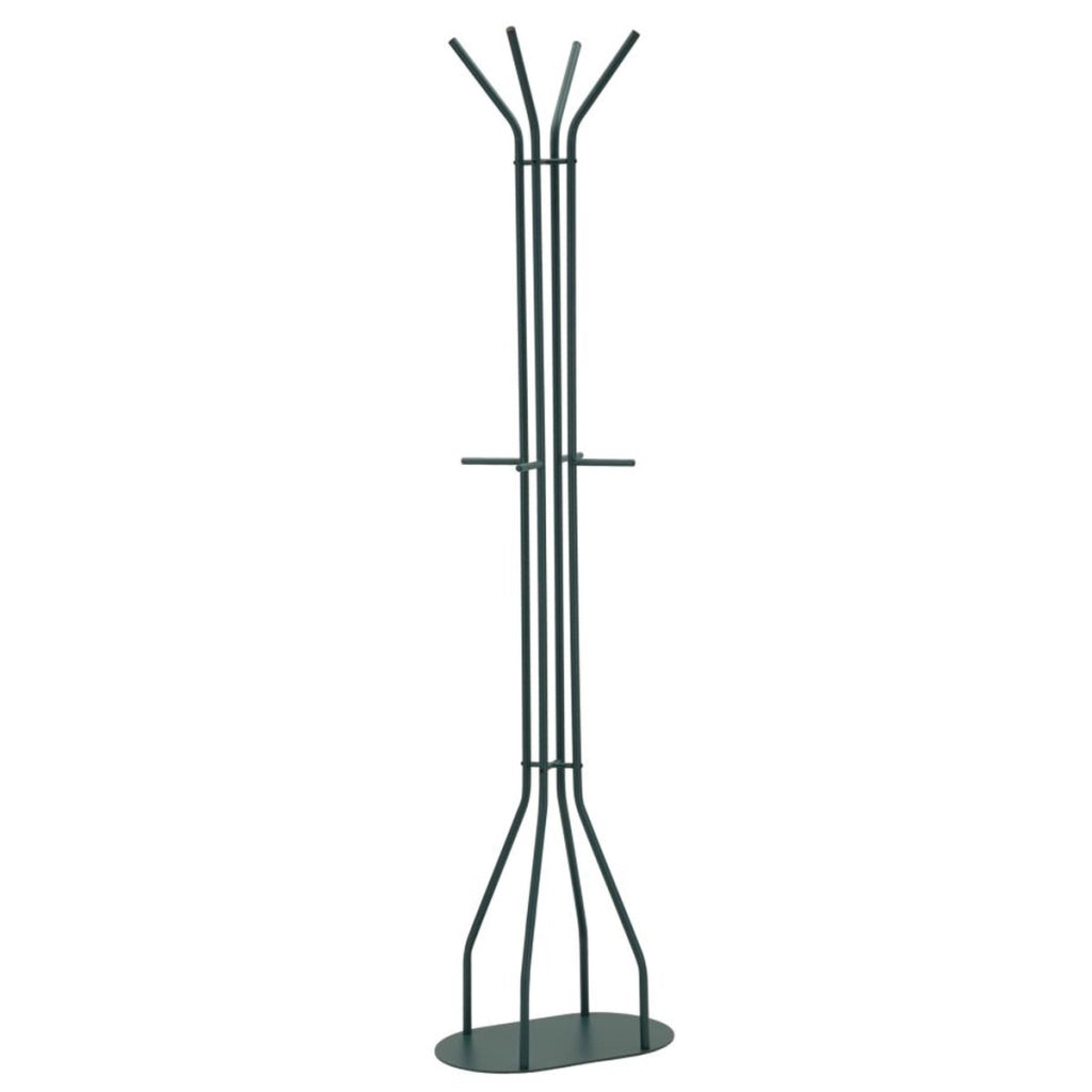 Appendiabiti da Terra VKH1109, Beige, Metallo, 45x28x178 cm