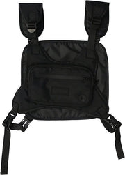 Borsa per bicicletta in tessuto flessibile, colore nero, dimensioni 23x3x14cm, per uomo e donna, stile e praticità