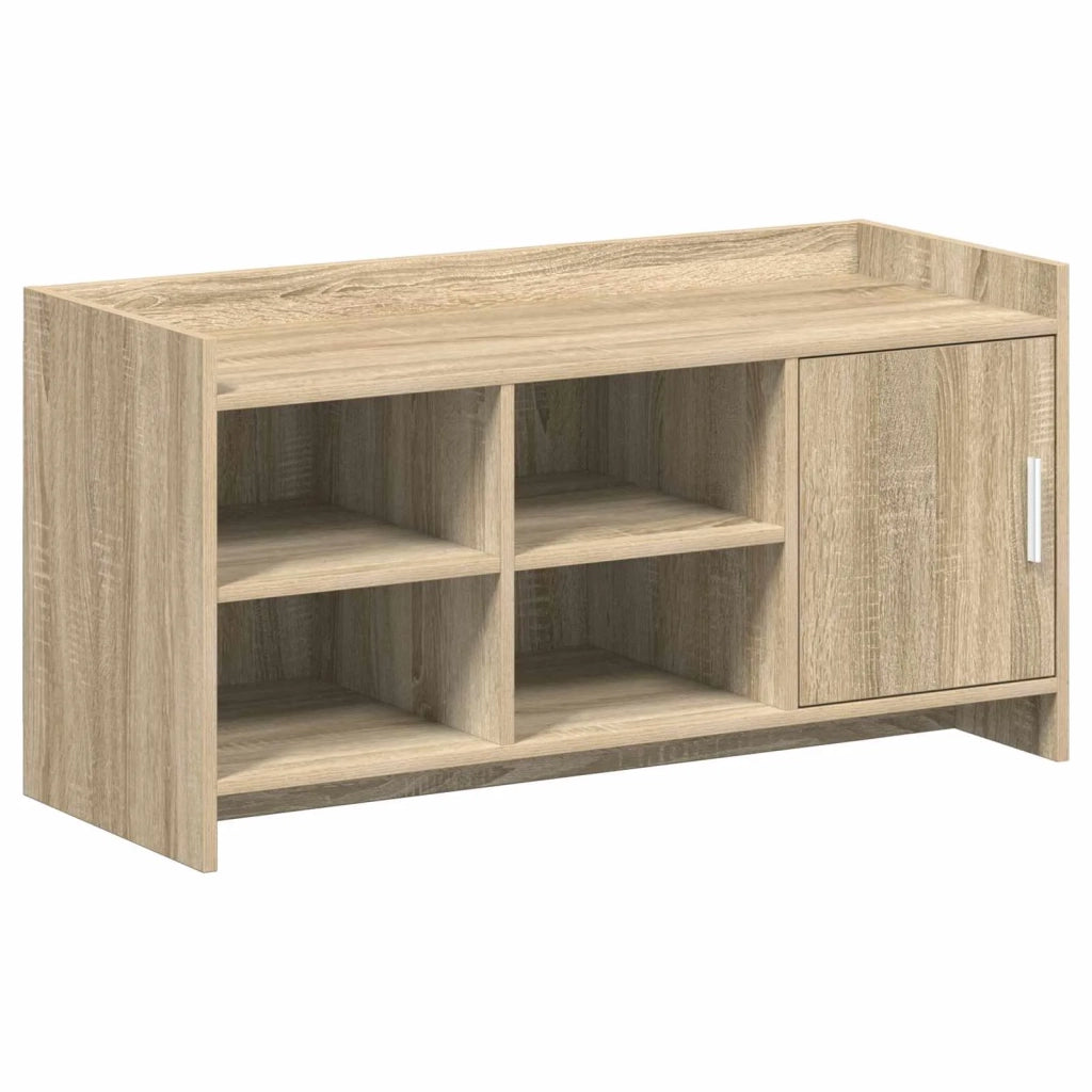 Mobile per scarpe con porta Rovere Sonoma 100 x 39,5 x 51 cm 8011357