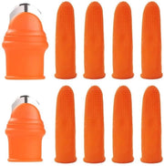 Set di 2 attrezzi da giardino con lime per le dita per il giardino, accessori da giardino con dita, raccoglitore di frutta con aiuto per le dita del giardino, gadget da giardino con dita