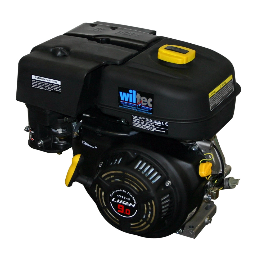 LIFAN 177 Motore a benzina 4 tempi, 1 cilindro OHV, 6,6 kW 9 CV 25 mm con avviamento manuale