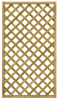 Pannello Grigliato per Rampicanti 120x180 cm in Legno Impregnato