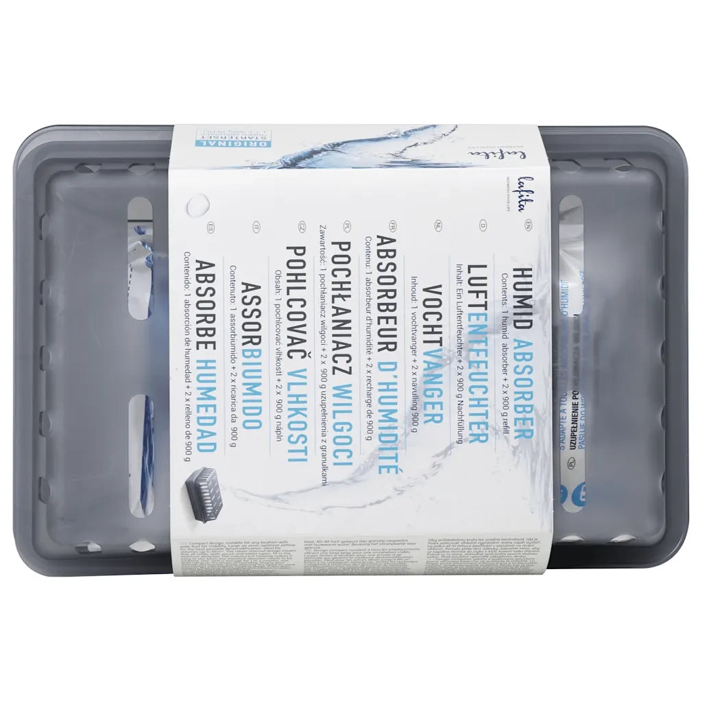 Lafita Assorbitori di Umidità con Sacchetti di Ricarica 2 pz 900 g 4015918