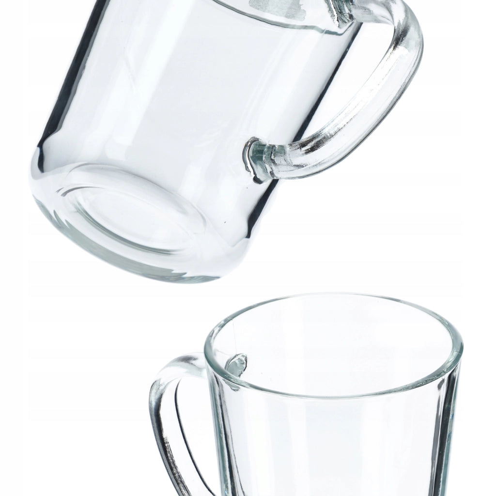 Set di 2 bicchieri da caffè/tè KADAX da 410 ml con manico.