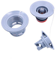 Vitale Aria 8 Denti - Chiave di apertura in PVC per barche gonfiabili - Sostituzione per kayak/canoe - Barche gonfiabili/Dinghy - Impermeabile/Duraturo - Doppia stagna - Valvola di scarico per barche