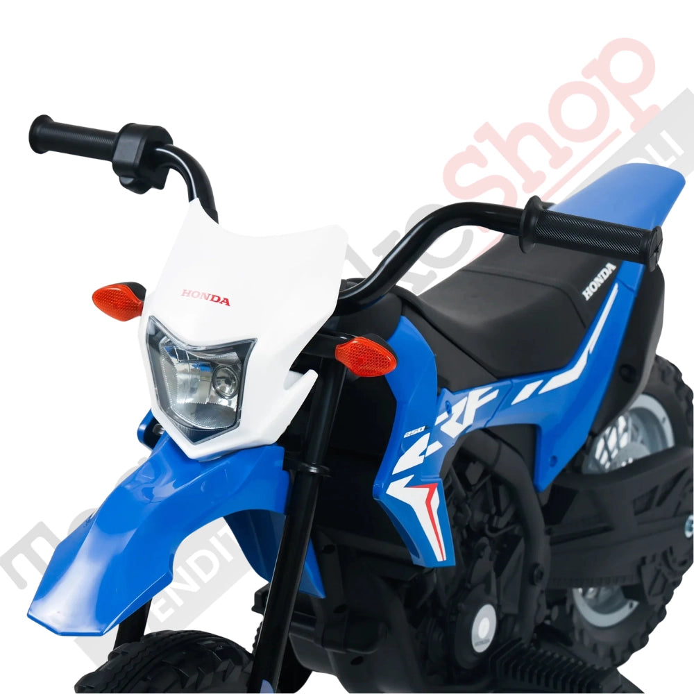 Moto Honda CRF 250 12V per Bambini con Licenza Ufficiale-Blu