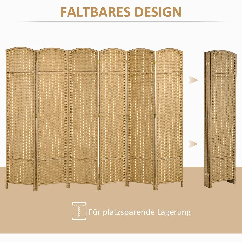 Paravent Pieghevole ¨C Minimal ¨C Bambus Natur 240x170 cm