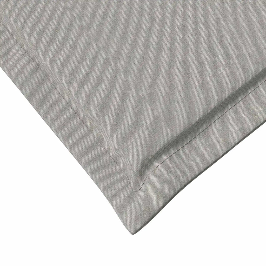 Cuscini per Seduta e Schienale 2 pcs Grigio Chiaro