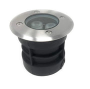 Faretto LED Calpestabile da Esterno 3W IP67 – Incasso a Terra con Controcassa – Luce Calda, Naturale o Fredda Colore della luce: Luce calda