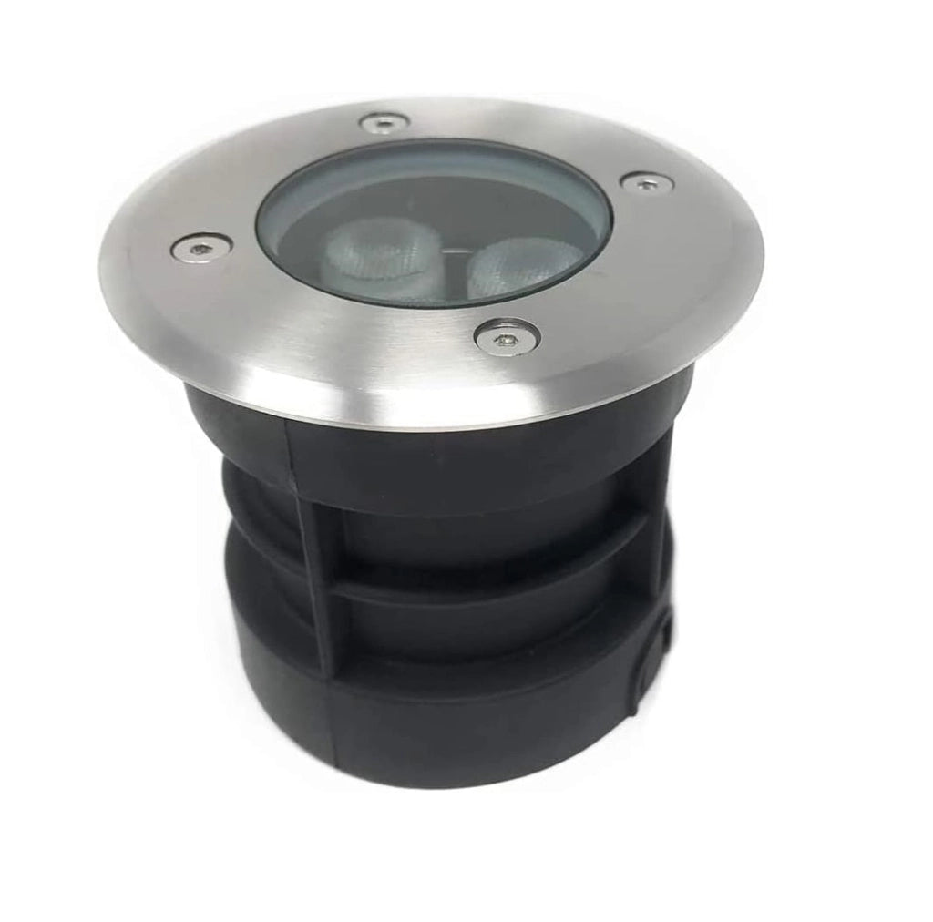 Faretto LED Calpestabile da Esterno 3W IP67 – Incasso a Terra con Controcassa – Luce Calda, Naturale o Fredda Colore della luce: Luce calda