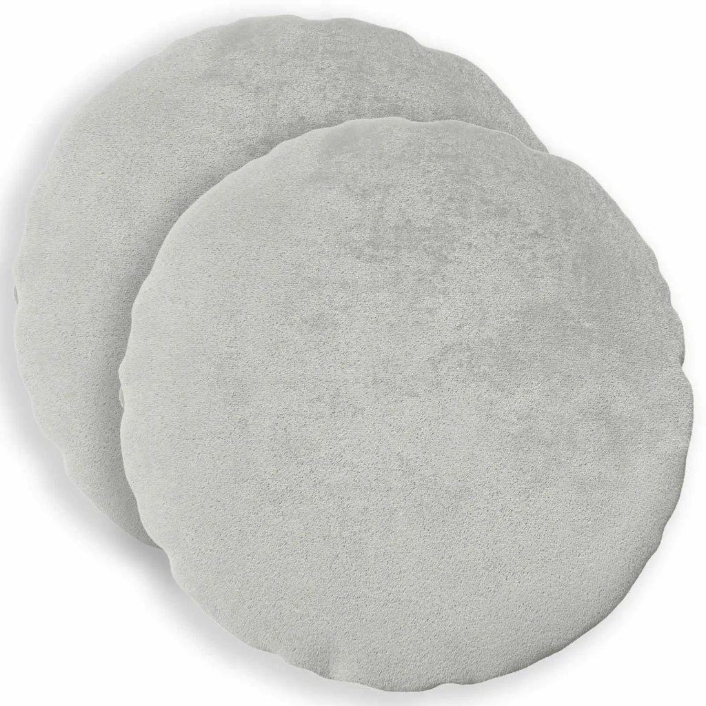 Federa 2 pcs HEERLEN Grigio Chiaro Ø 40 cm Flanella 922457